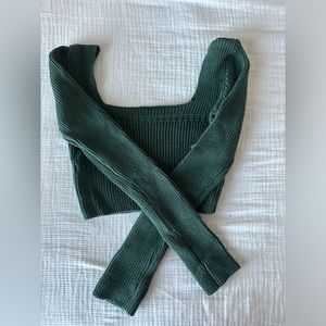 12TH TRIBE Cropped Sweater size M